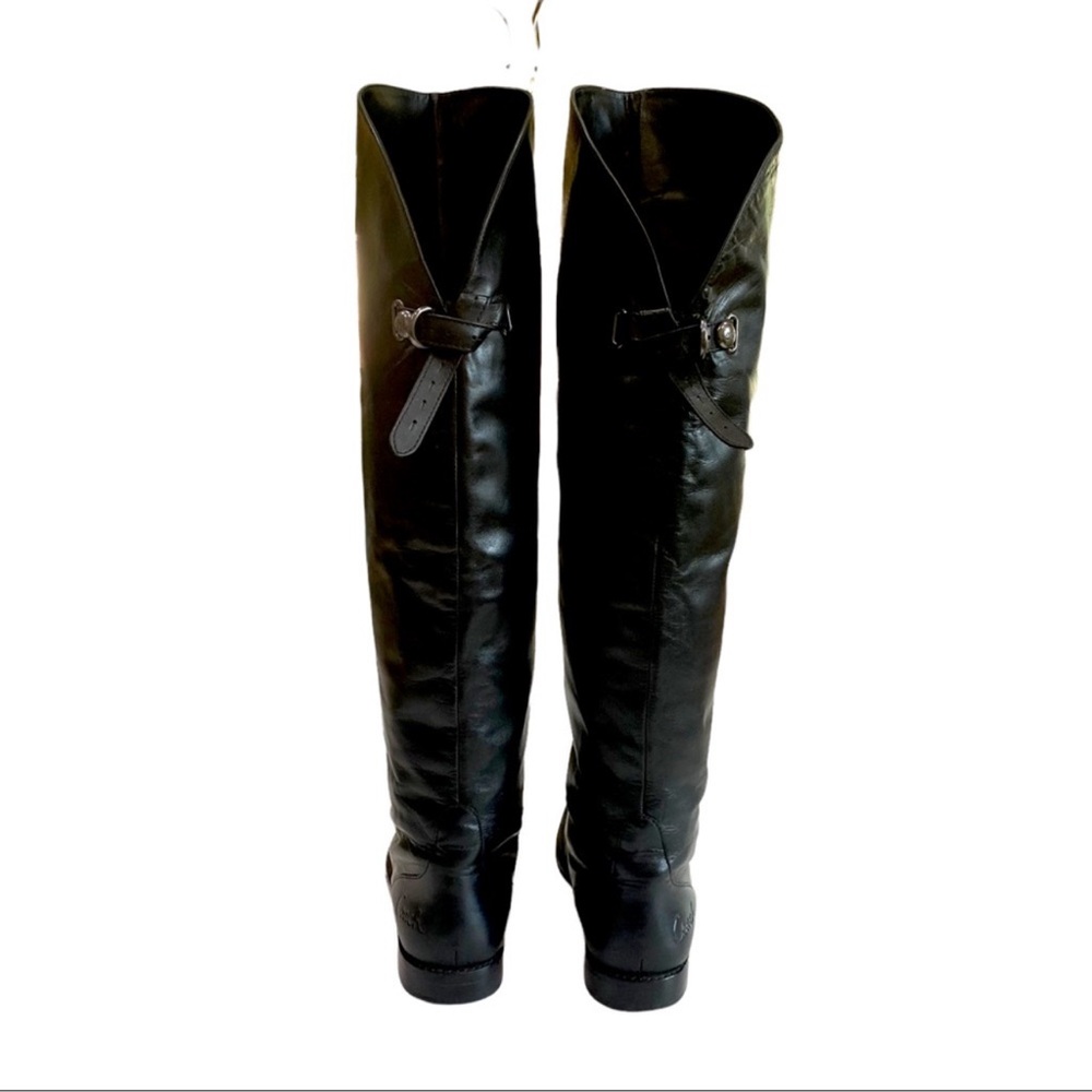 Coach Cheyenne Over The Knee Genuine Leather Boots - Picture 3 of 10